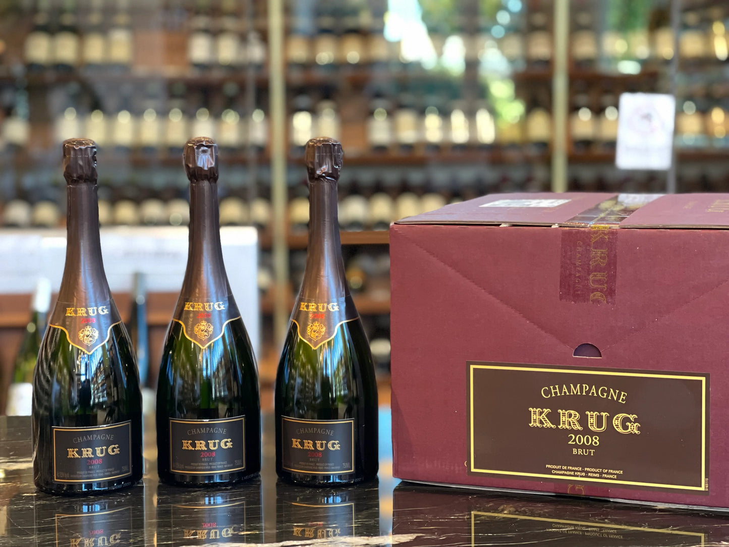 KRUG Limited Edition BLUMEN Vintage