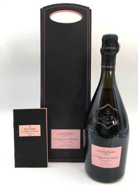 VEUVE CLICQUOT LA GRANDE DAME VINTAGE 1998 ROSE 0.75 Lt in BOX